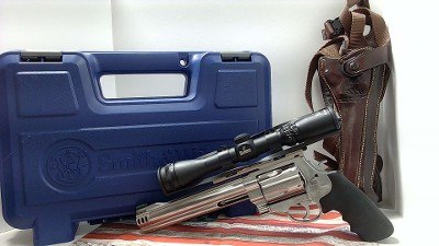 SMITH & WESSON 460 XVR scope w/holster .460 S&W MAGNUM