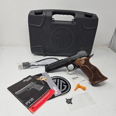 SIG SAUER P210 TARGET 9MM LUGER (9X19 PARA)