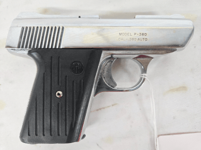 DAVIS INDUSTRIES P380 Stainless w/Magazine .380 ACP