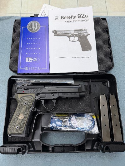 BERETTA 92G BRIGADIER WILSON TACTICAL 9MM LUGER (9x19 PARA)