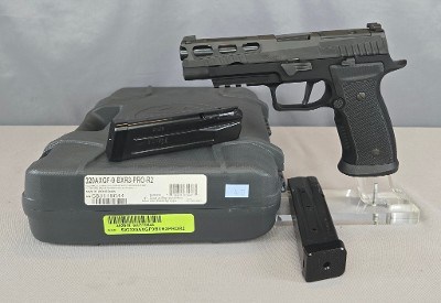 SIG SAUER P320 AXG w/ 2 Mags
9MM LUGER (9x19 PARA)