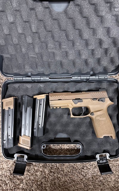 SIG SAUER P320 M18 9MM LUGER (9X19 PARA)