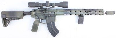 WILSON COMBAT WILSON COMBAT WC-15 6.5 GRENDEL 16" STAINLESS STEEL BBL CAMO W/ SIG BUCKMASTER 3-12X44 SCOPE 6.5MM GRENDEL
