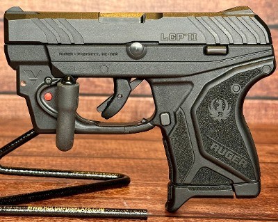 RUGER LCP II VIRIDIAN LASER .380 ACP