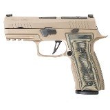 SIG SAUER P320 AXG SCORPION CUSTOM WORKS 9MM LUGER (9X19 PARA)