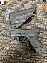 GLOCK 26 Gen 3 w/ TLR-6 light and holster
9MM LUGER (9x19 PARA)