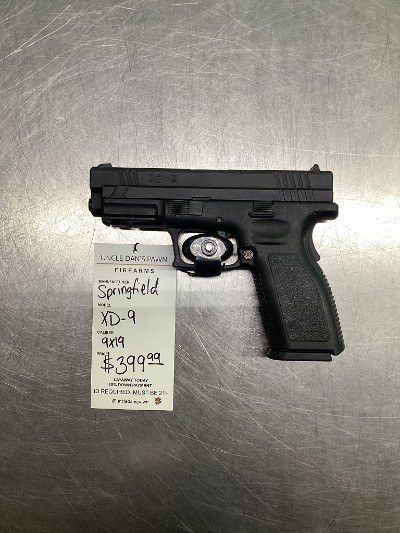 SPRINGFIELD ARMORY XD-9 9MM LUGER (9x19 PARA)