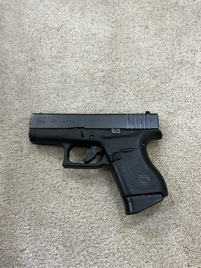 GLOCK 43 9MM LUGER (9x19 PARA)