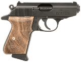 WALTHER PPK/S (WALNUT) .380 ACP