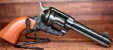 PIETTA 1873 Great Western II Engraved .45 LC - 2 of 3