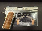 KIMBER 1911 CUSTOM SILVER DELUXE LIMITED EDITION .45 acp/ .45 lc