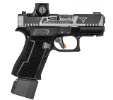 TARAN TACTICAL Glock 43x
TTI Gray Slide, 9mm, with Romeo X Optic 9MM LUGER (9x19 PARA)