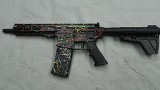 GREAT LAKES FIREARMS GLFA AR-15 Pistol Saved By The Splatter .223 WYLDE - 1 of 3
