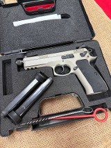 CZ 75 SP-01 TACTICAL URBAN GREY SUPPRESSOR-READY 9MM LUGER (9X19 PARA)