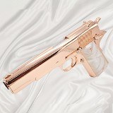 ROCK ISLAND ARMORY 1911 - 45ACP - 5" - Mirror Finish Polishing & All 18K Rose Gold .45 ACP - 2 of 3