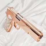 ROCK ISLAND ARMORY 1911 - 45ACP - 5" - Mirror Finish Polishing & All 18K Rose Gold .45 ACP