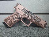 Glock G48 Custom "Glock n Roses" 9MM LUGER (9X19 PARA) - 1 of 2