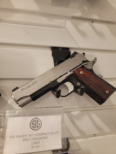 SIG SAUER 1911 C3 COMPACT .45 ACP