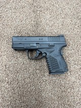 SPRINGFIELD ARMORY XDS-9 3.3 9MM LUGER (9x19 PARA)