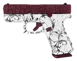 GLOCK G43X (CHERRY PAISLEY CUSTOM) 9MM LUGER (9x19 PARA)