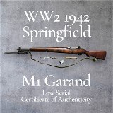 SPRINGFIELD ARMORY M1 Garand WW2 1942 .30-06 SPRG