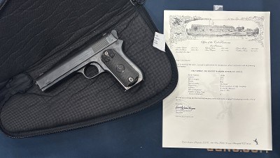 COLT 1903 POCKET HAMMER AUTOMATIC PISTOL .38 ACP