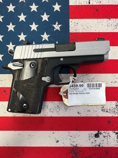 SIG SAUER P938 9MM LUGER (9x19 PARA)