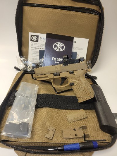 FN 509C TACTICAL [FDE] 9MM LUGER (9x19 PARA)