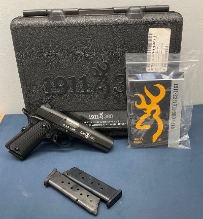 BROWNING 1911 BLACK LABEL .380 ACP