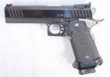 STRAYER TRIPP INTERNATIONAL EXCELLENT LNIB STI EDGE 2011 45 ACP 5" BBL BLUED W/ BOX, BAG, PAPERS & 2-MAGS.45 ACP
