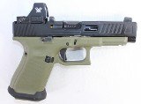 GLOCK GLOCK G19 GEN 5 9MM 4.5" BBL OD GREEN - NORSSO ZEV VORTEX DEFENDER-ST 2-MAGS BOX 9MM LUGER (9x19 PARA) - 2 of 3