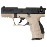 WALTHER P22 FULL SIZE (REFURBISHED) [FDE] .22 LR