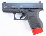 GLOCK GLOCK G43 9MM 3.5" BARREL BLACK W/ NIGHT SIGHTS & TARAN TACTICAL MAG EXTENSIONS 9MM LUGER (9x19 PARA)