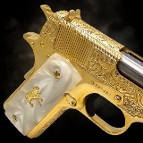 COLT 24K Gold - 1911, 45ACP - French Scroll Engraved - Polished & Gold Plated .45 ACP - 3 of 3