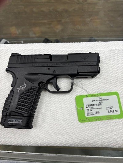 SPRINGFIELD ARMORY XDS 9MM LUGER (9x19 PARA)