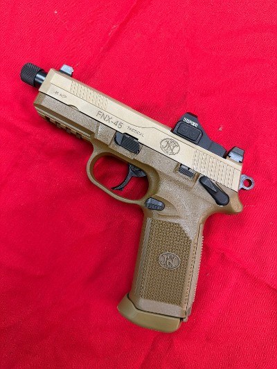 FN FNX TACTICAL VIPER RED DOT COMBO .45 ACP