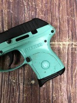 RUGER LCP w/ Turquoise Frame .380 ACP - 2 of 3