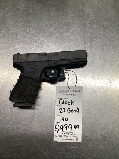 GLOCK G23 GEN 4 .40 CALIBER