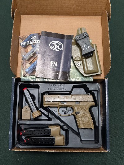 FN REFLEX MRD [FDE] 9MM LUGER (9X19 PARA)