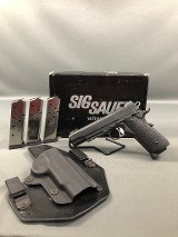 SIG SAUER 1911 TACOPS FULL SIZE RAIL .45 ACP - 1 of 3
