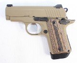 KIMBER KIMBER MICRO-380 380ACP 2.5" BARREL FDE CERAKOTE W/ BOX & 3-MAGS .380 ACP