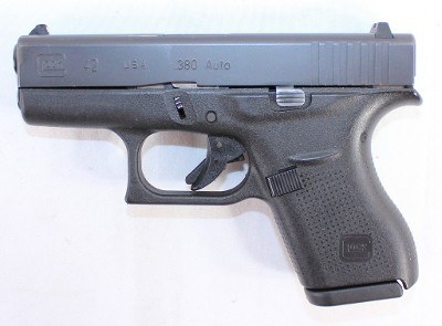 GLOCK GLOCK G42 380 ACP 3.25" BARREL W/ BOX & 1-MAG MICRO-COMPACT PISTOL .380 ACP