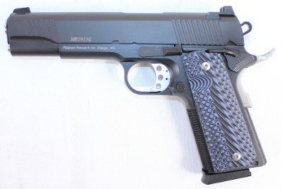 MAGNUM RESEARCH NEW MAGNUM RESEARCH MR1911G 45 ACP 5" BLACK W/ G10 GRIPS BOX 2-MAGS BUL ARMORY MADE .45 ACP