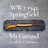 SPRINGFIELD ARMORY M1 Garand WW2 1942 .30-06 SPRG - 1 of 3