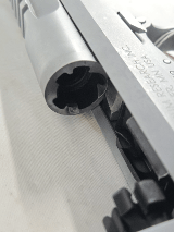 MAGNUM RESEARCH Desert Eagle XIX Chrome w/Hard Case, 2 Mags, 2 Sets of Grips .50 AE - 2 of 3