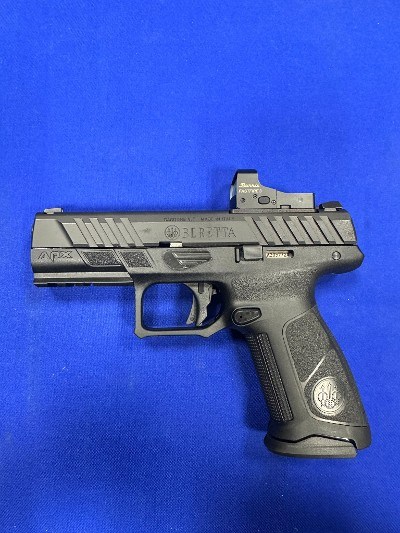 BERETTA APX-A1 FS W/BURRIS FASTFIRE 9MM LUGER (9X19 PARA)