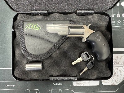 NORTH AMERICAN ARMS BLACK WIDOW FIXED SIGHTS .22 WMR