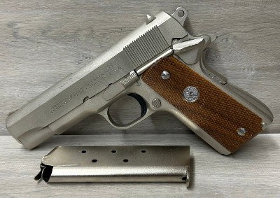 COLT COMBAT COMMANDER NICKEL 45 ACP (45 Auto)