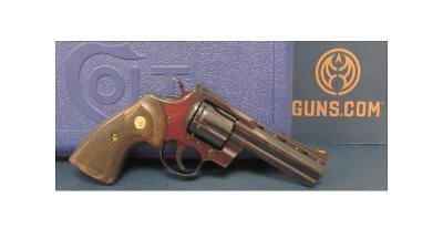 COLT BLUED PYTHON .38 SPECIAL/.357 MAGNUM