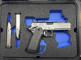 ATLAS GUNWORKS Apollo V3 Perfect Zero™ Pistol PVD Silver Finish SILVER MEDIUM SUB 2LB, TACTICAL MAGWELL, RMR PLATE, HARD CASE 9MM LUGER (9x19 PARA) - 2 of 2